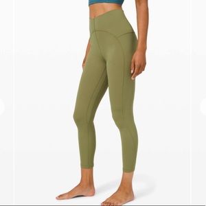 Lululemon Unlimit High-Rise Tight 25" Bronze Green